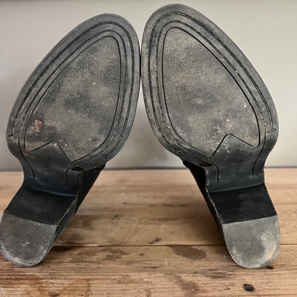 Lucky Brand Black Leather Boots | size 8 - Picture 5 of 8